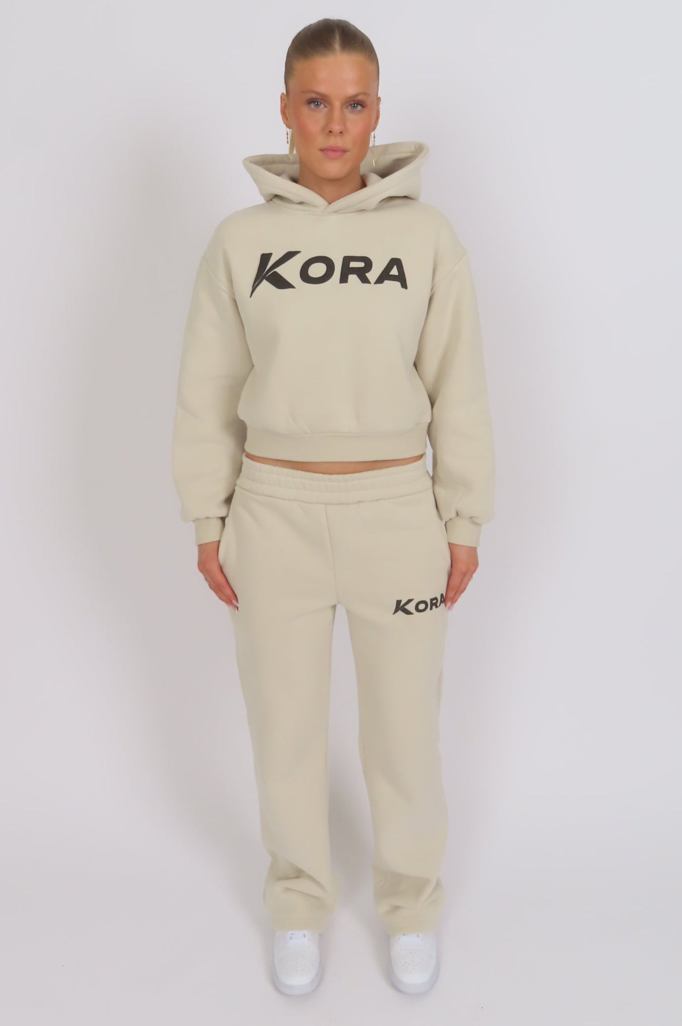 KORA Cropped Hoodie